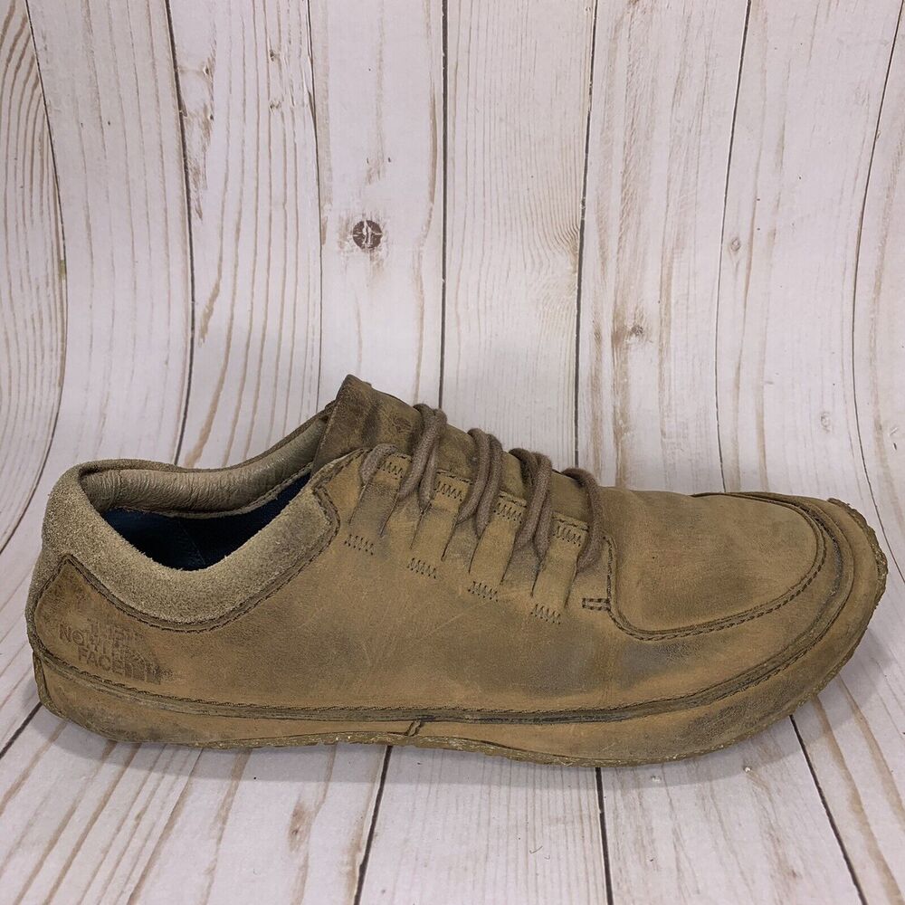The North Face Bridgeton Low Lace Up Mens Size 9.5 Brown Leather Casual Moccasin